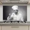 Chef - Spaghetti - Pasta keuken achterwand spatscherm klein -3d_website