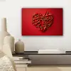 Pepers - Rood - Hart canvas 2cm klein -sfeer6