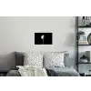 Golfbal - Minimalistisch - Wit Muursticker klein -slaapkamer