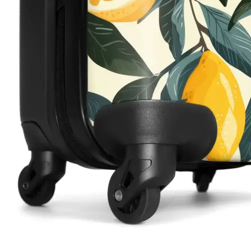 Vintage fruit - Citroenen NBS - Handbagage koffer - Kinderen Unisex middel -wiel