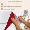 Wereldkaart - Bloemen - Subtiel keuken achterwand spatscherm klein -spatscherm_NL