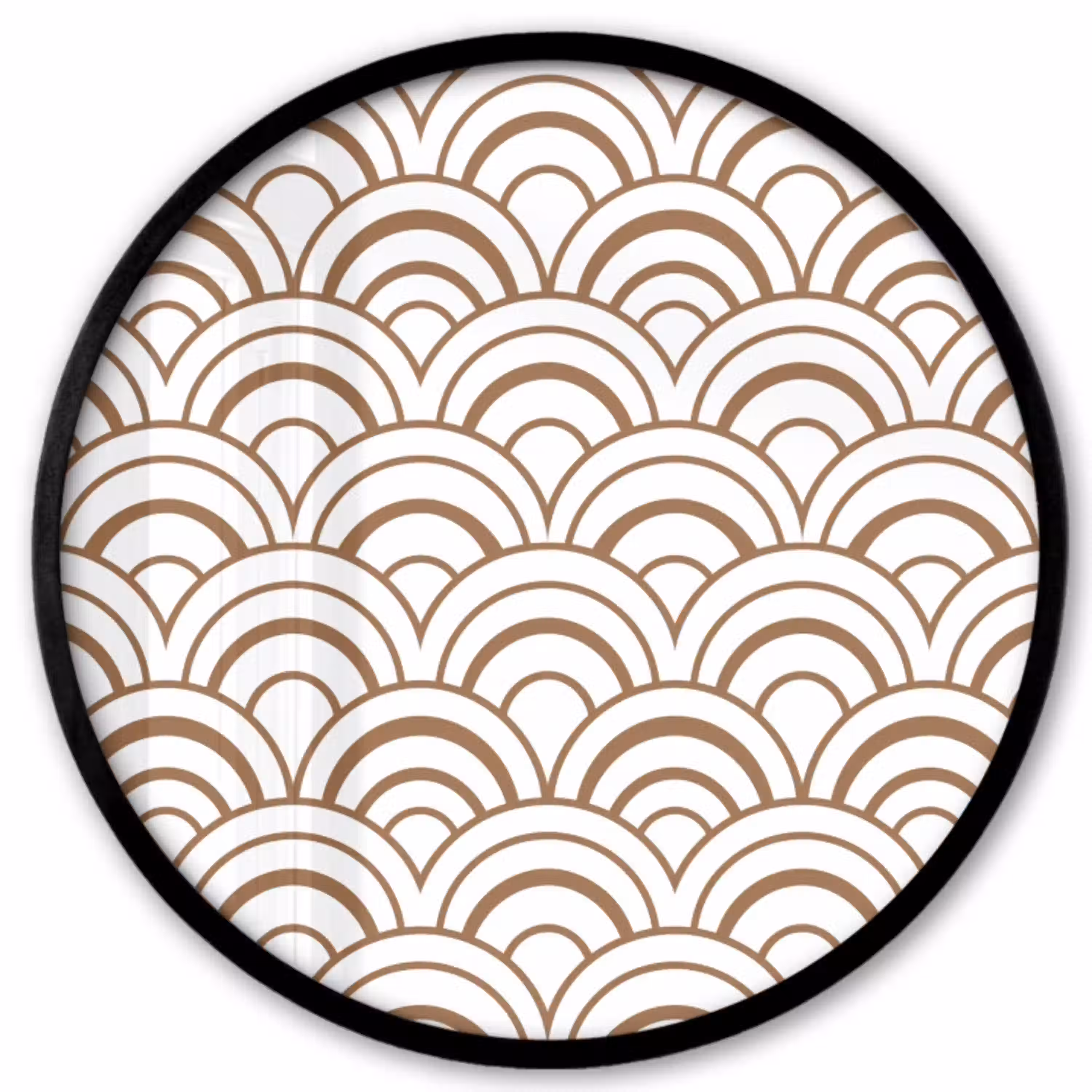 Klassiek - Motief - Terracotta Fotolijst rond zonder passe partout klein 856 -3d
