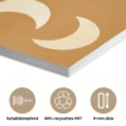Manen - Patroon - Oker PET vilt klein 837 -closeup_DE