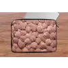 Schelpen - Patroon - Roze laptophoes neopreen klein -tafel