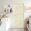 Symmetrisch - Motief - Beige deurposter klein 289 -sfeer5