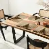 Kerstboom - Versierd - Kleurrijk Placemat vinyl groot -zzsfeer4_Kitchenyeah-website