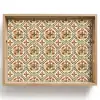 Elegant - Antiek - Kleurrijk Dienblad Rechthoek middel 911 -z3d_shopping