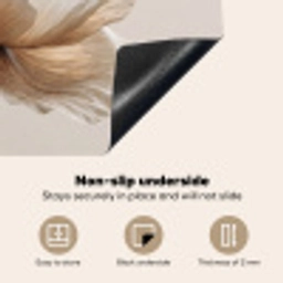 Bloem - Beige - Crème Inductie beschermer vinyl 3mm middel -vsfeer4_ENG
