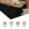 Abstract - Vrouw - Bloemen - Wit poster papier klein -closeup_NL