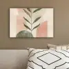 Modern - Roze - Groen - Natuur - Aesthetic canvas 2cm klein -sfeer3