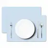 Why not - Blauw - Licht blauw - Quote Placemat vinyl groot -zzsfeer2_Kitchenyeah-website