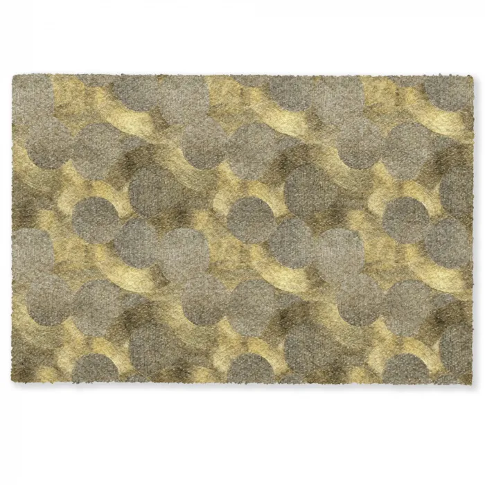 Modern - Geometrisch - Goud Deurmat klein 898 -zkaufland3d
