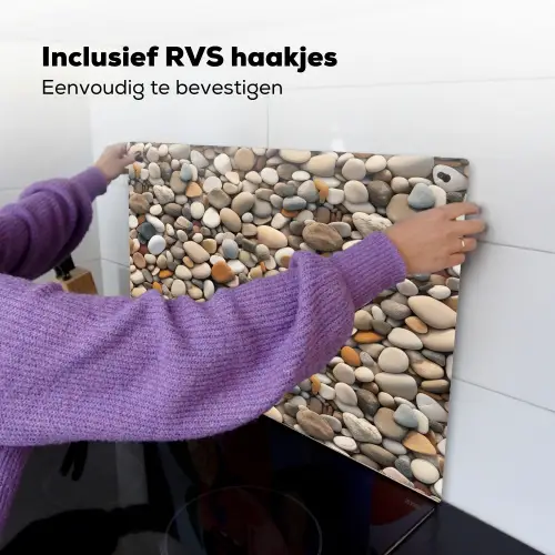 Matte - Lichte - Stenen Inductie beschemer met haakjes klein 777 -ky-ophangen-nl