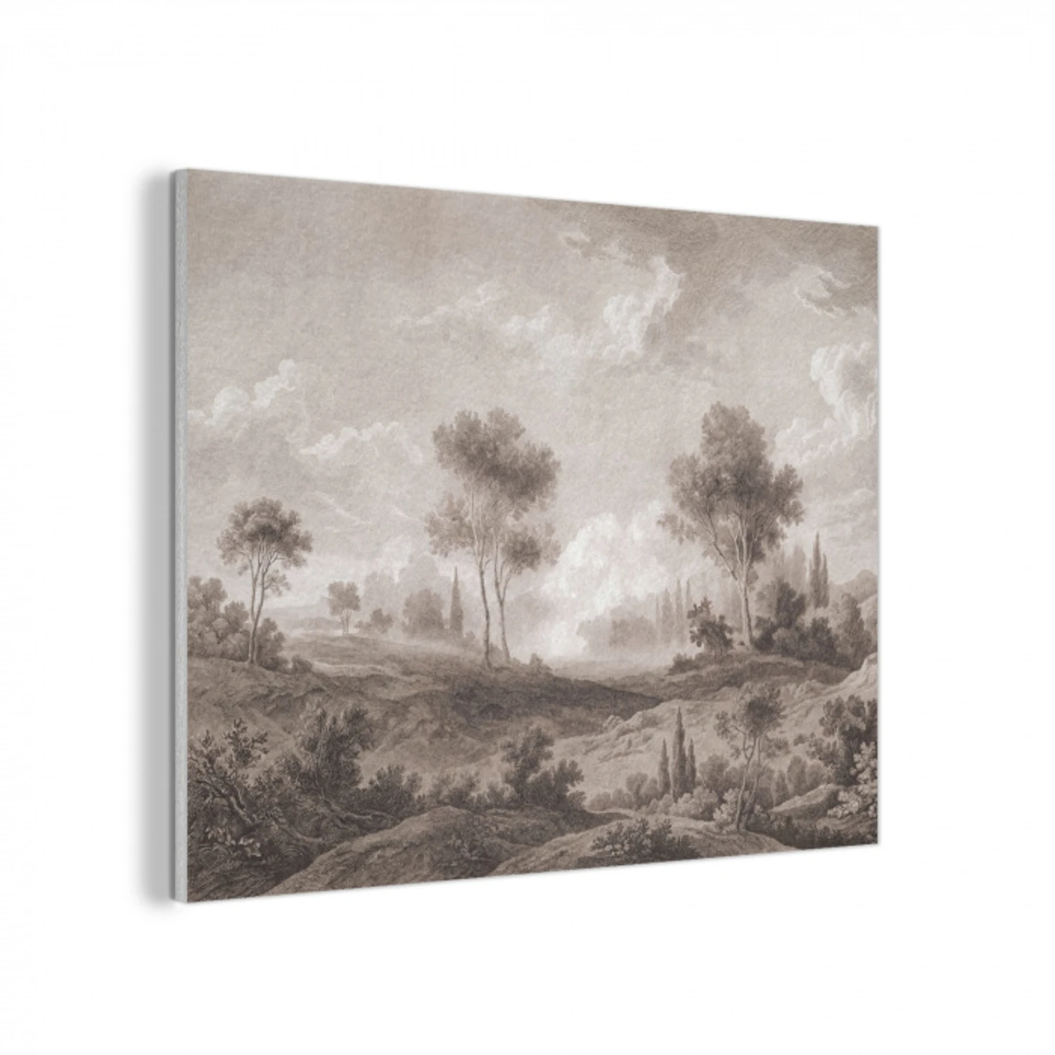 Klassiek - Landschap - Neutraal PET vilt klein -3d
