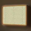 Groen - Patroon - Schubben Light Box met batterij (Wandlamp) middel 907 -z3d_website