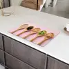 Ingrediënten - Lepels - Hout - Roze Inductie beschermer vinyl 3mm klein -sfeer8