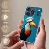 Toekan - Papegaai - Vogel - Koksmuts Telefoonhoesje iPhone 17 Pro klein -sfeer3_NL