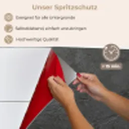 Beton - Structuur - Industrieel - Zwart - Grijs keuken achterwand spatscherm klein -spatscherm_DE