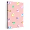 Hart - Snoep - Pastel - Tekst KitchenYeah - Keuken - Canvas klein -3d