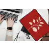 Silhouet - Bladeren - Tak laptophoes neopreen klein -bureau