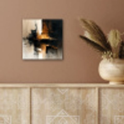 Modern - Zwart - Verf - Goud aluminium wit klein -sfeer4