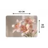 Lelies - Meeldraden - Roze - Wazig Placemat vinyl groot -specs