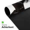 Zwart - Paard - Portret Muismat XXL klein -sfeer2