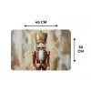 Kerst - Poppetje - Abstract Placemat vinyl groot -specs