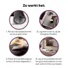 Paard - Modern - Balans Inductie beschermer vinyl 3mm middel -zzzzzzz-cc-werking