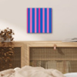 Modern - Optisch - Roze aluminium wit klein 46 -sfeer3