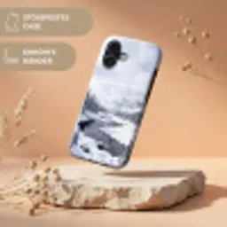 Sneeuwlandschap - Bergen - Rivier - Winter Toughcase MagSafe Apple iPhone 17 klein -USP_RandenV_DE