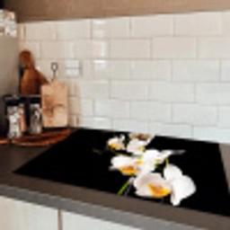 Hemelse Orchideeëntak Inductie beschermer vinyl 3mm klein -sfeer3