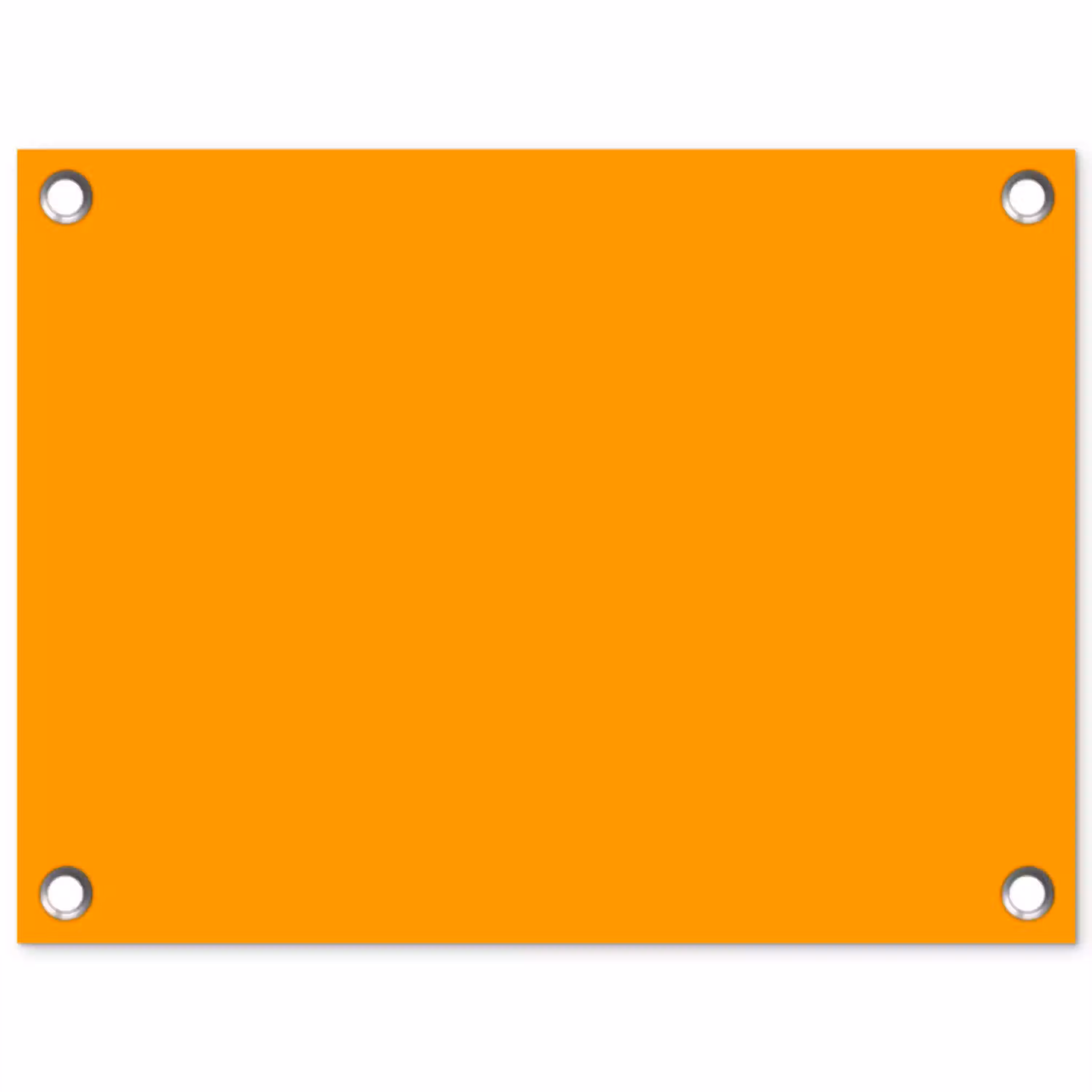 Warm - Ochre - Oranje tuinposter los doek klein 239 -3d