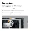 Gezicht - Vrouw - Penseelstreken - Abstract Muismat XXL klein -sfeer5