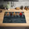Houten Lepels Harmonie Inductie beschermer vinyl 3mm klein -sfeer5