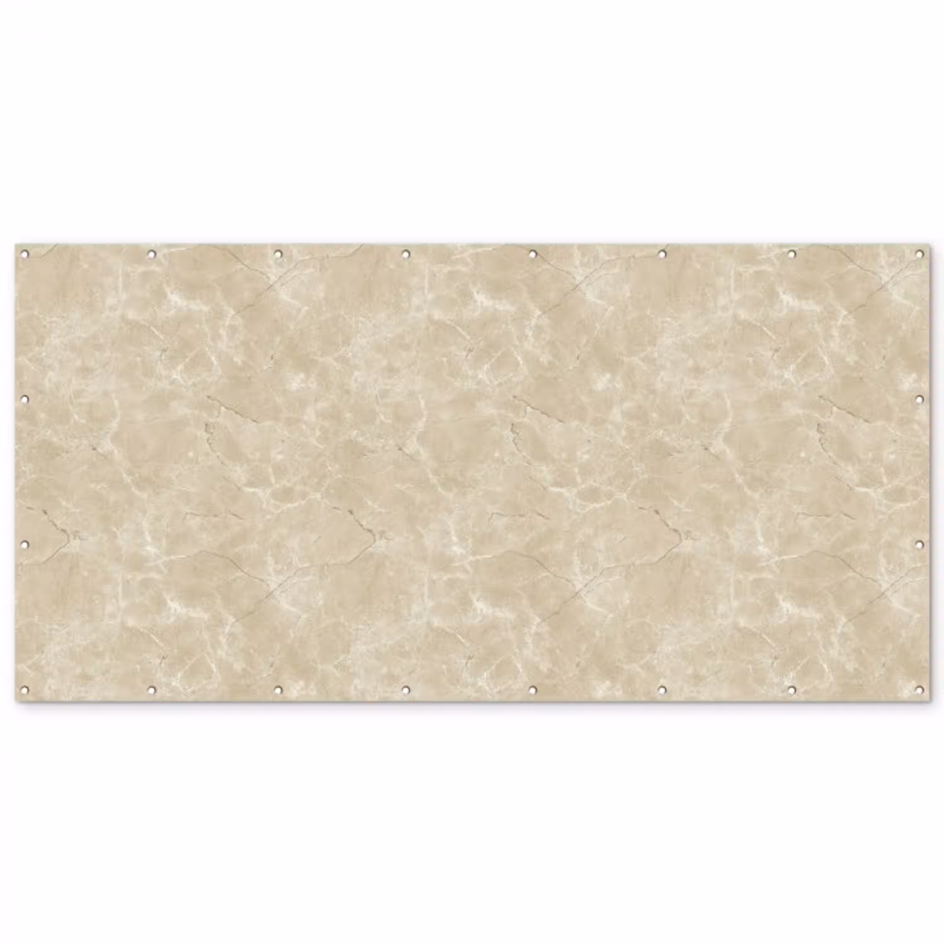 Lichtbeige - Marmer - Diffusie adering Balkonbeschermer Duitsland klein 596 -zz_3d