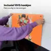 Vlinders - Vrouw - Zonnebril - Kleurrijk Inductie beschemer met haakjes klein -ky-ophangen-nl