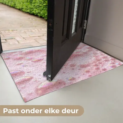 Schuim - Structuur - Roze Deurmat klein -USP_NL