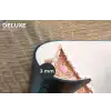 Huisje - Suiker - Pastel Placemat vinyl groot -closeup