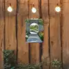 Doorkijk - Pad - Beton - Landschap tuinposter los doek klein -sfeer1