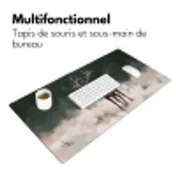 Edelhert - Gewei - Schildering - Rustiek Muismat XXL klein -zsfeer4_frans