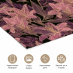 Lelies - Patroon - Paars - Goud poster papier klein 62 -closeup_NL