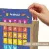 Educatief - Alfabet leren - Ruimte - Letters Light Box met kabel (Wandlamp kind) klein -USP_websiteprintNL