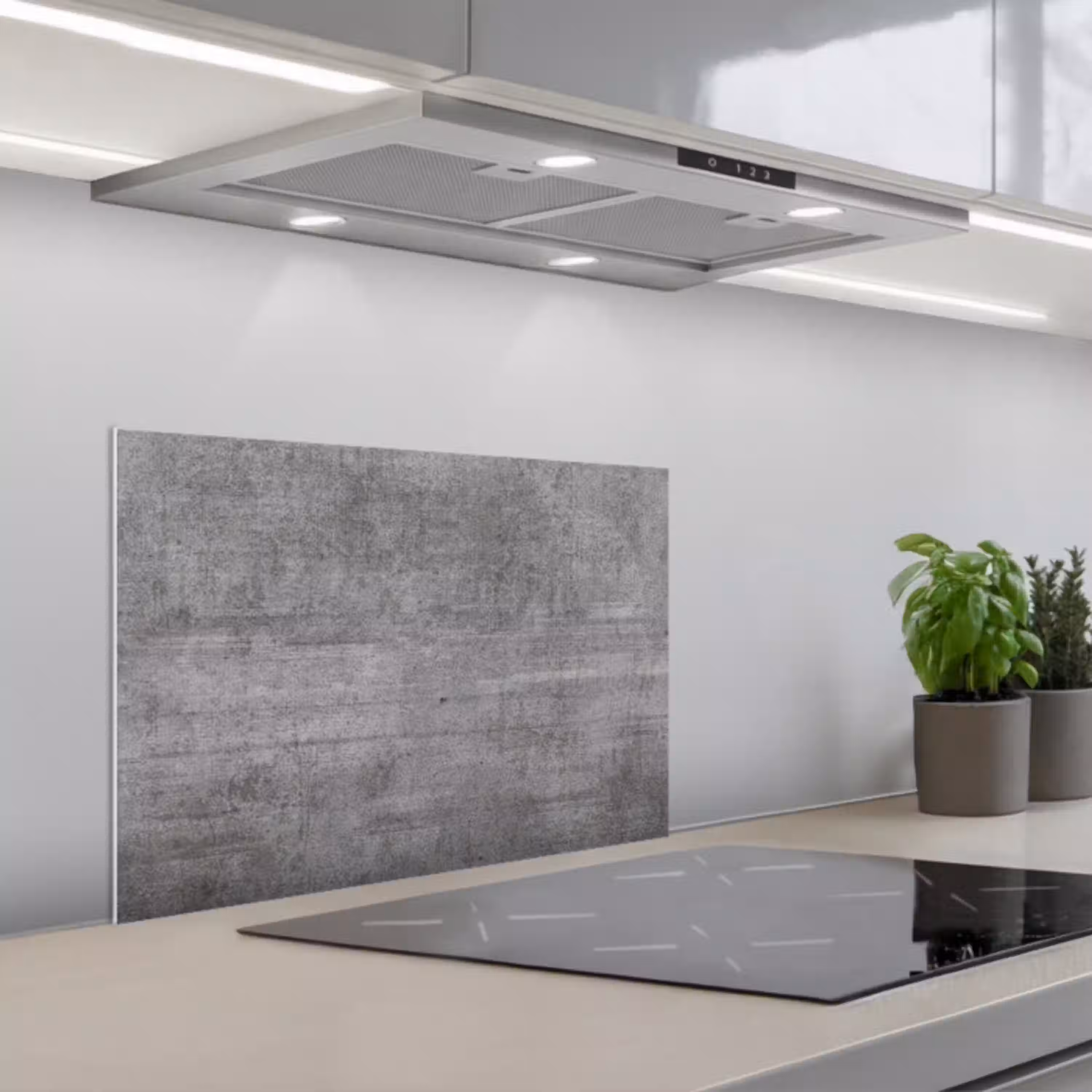 Verweerd Betonnen Doek keuken achterwand spatscherm klein -3d_schuin