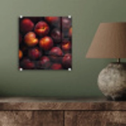Fruit - Close up - Nectarines plexiglas 5mm klein -sfeer3