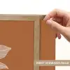 Sinaasappel - Getekend - Bladeren - Bruin Light Box met batterij (Wandlamp) middel -USP_websiteprintNL