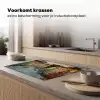 Kerstsfeer - Stadsplein - Kleurrijk Inductie beschermer vinyl 3mm klein -sfeer1