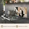Abstract - Modern - Geometrisch - Pastel keuken achterwand spatscherm klein -usp_FR