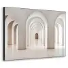Hal - Bogen - Symmetrisch - Modern Textielframe zwart klein -3d