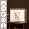 Luipaard - Dier - Kinderen Light Box met batterij (Wandlamp kind) middel -USP_websiteoverzichtNL